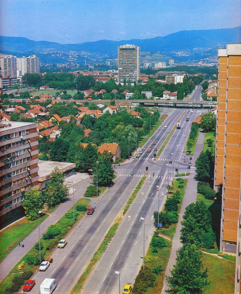 Selska cesta - Knežija 1982. godine